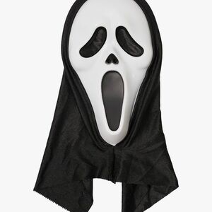 Chilling Ghost Face Costume Mask -‎ Black and White